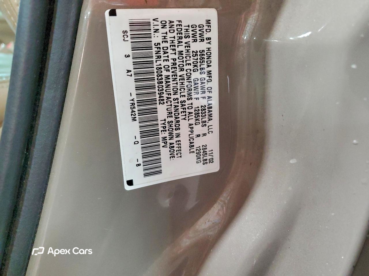 Honda Odyssey 2003