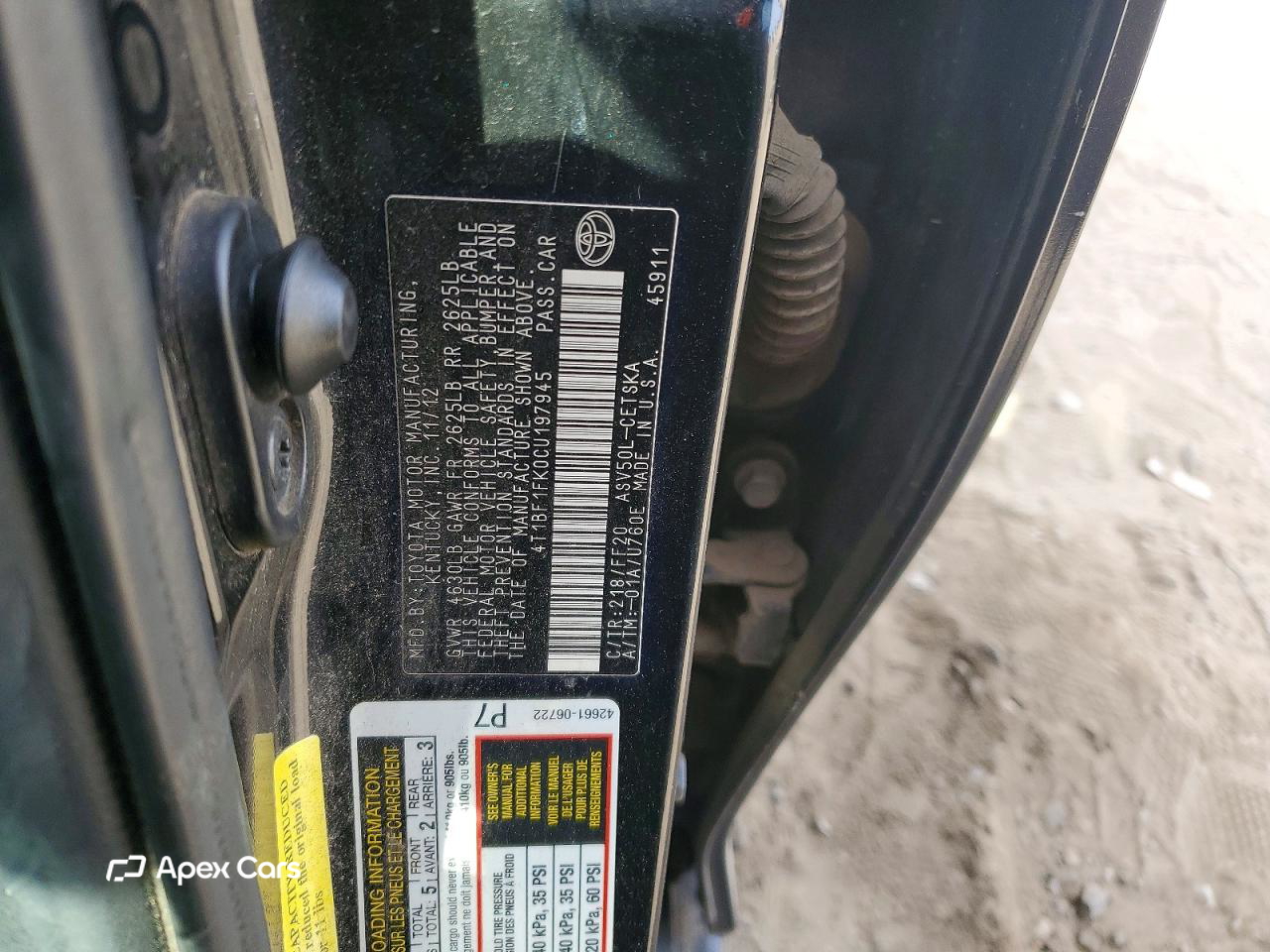 Toyota Camry 2012