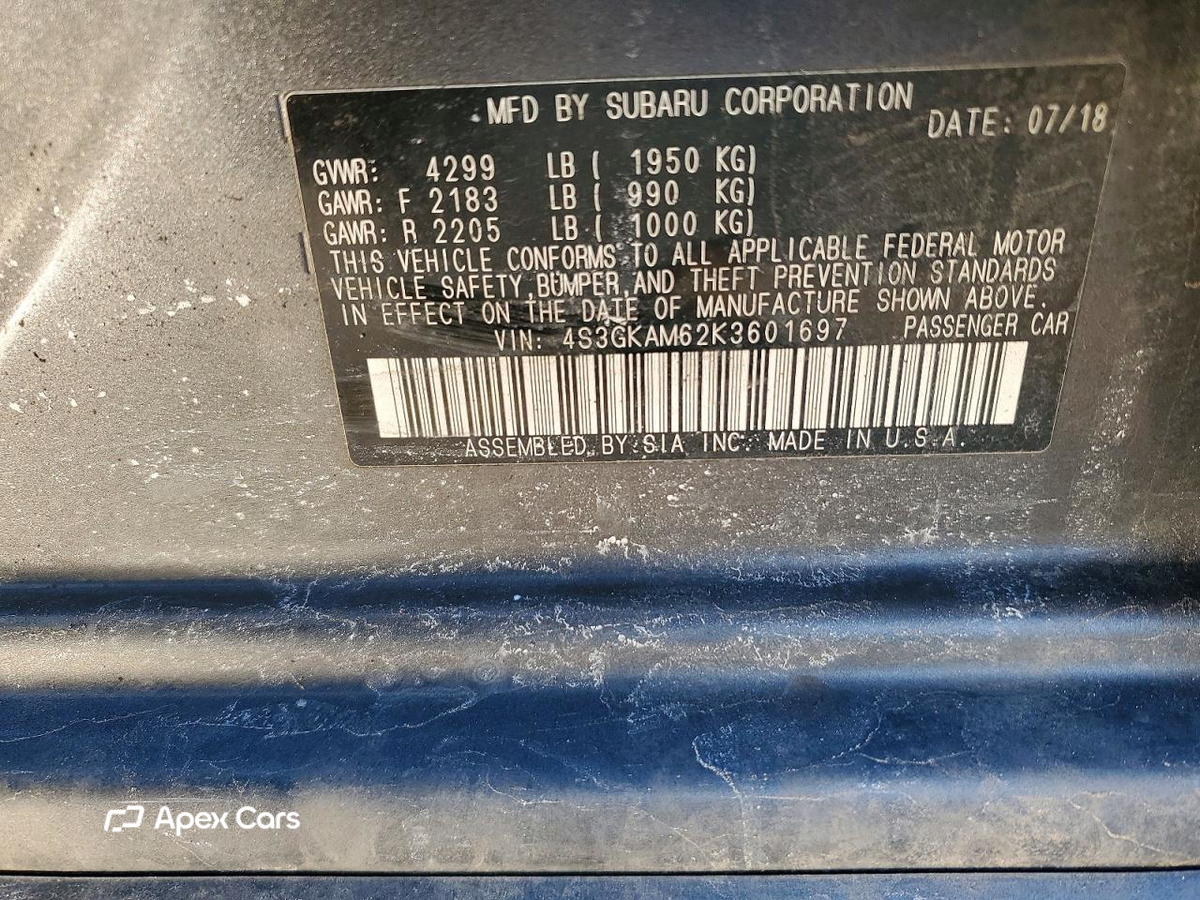 Subaru Impreza 2019