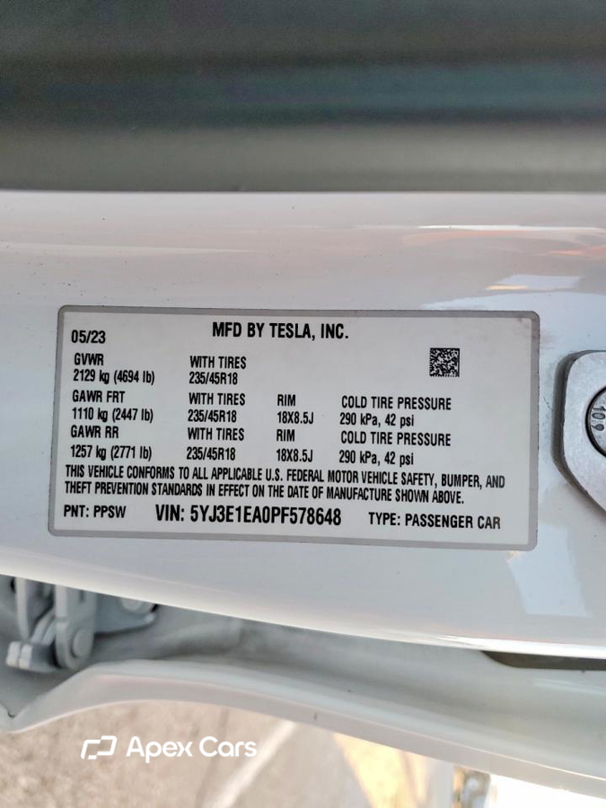 Tesla Model 3 2023