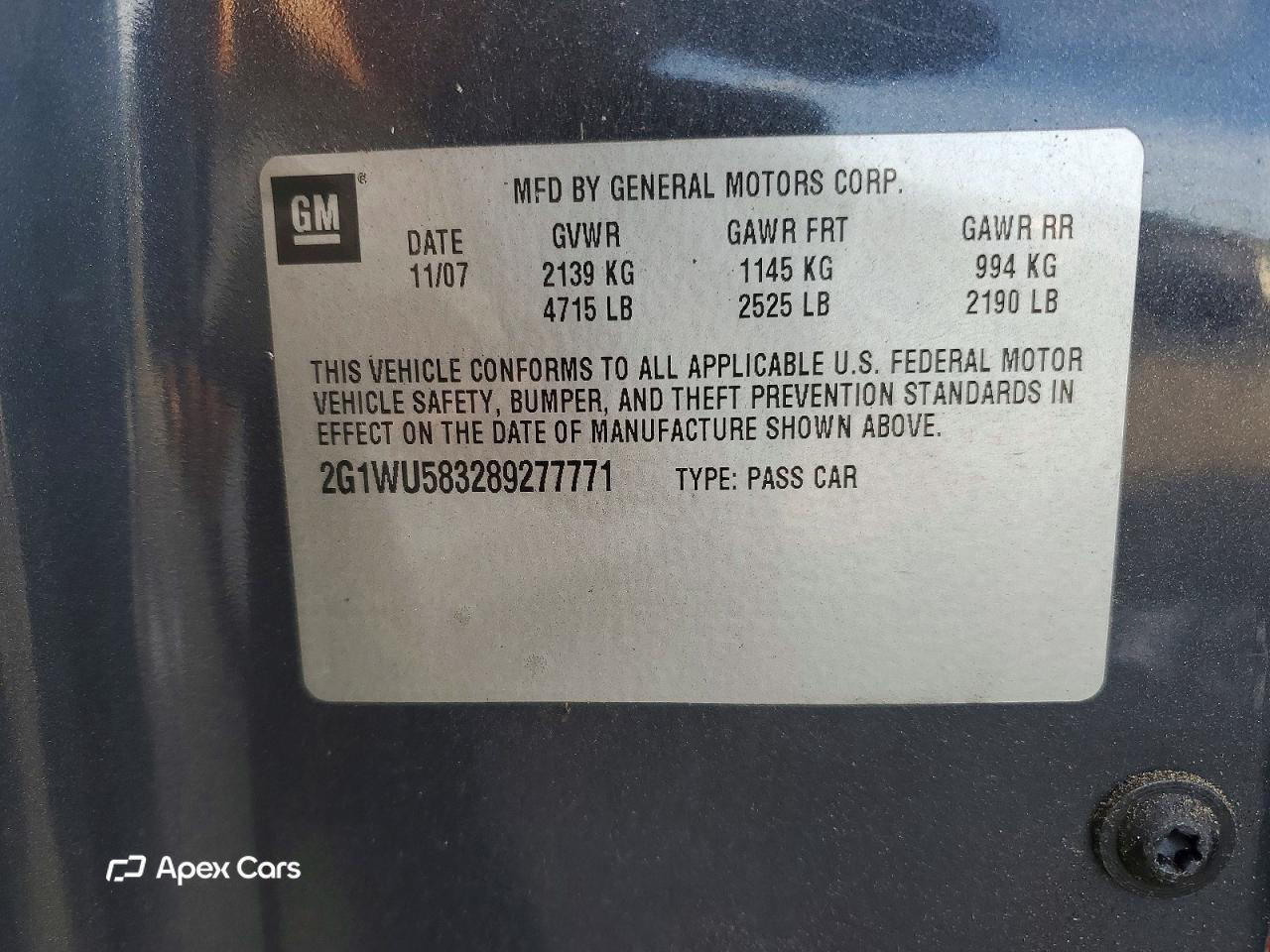 Chevrolet Impala 2008