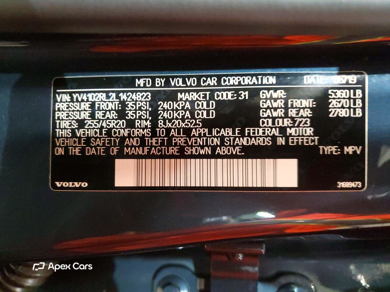 Volvo XC60 2020