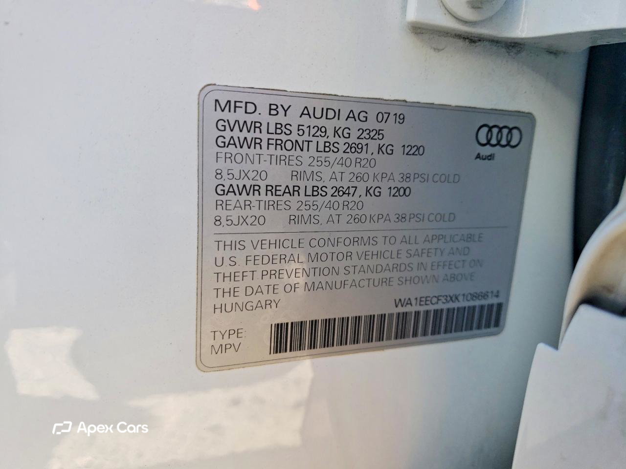 Audi Q3 2019