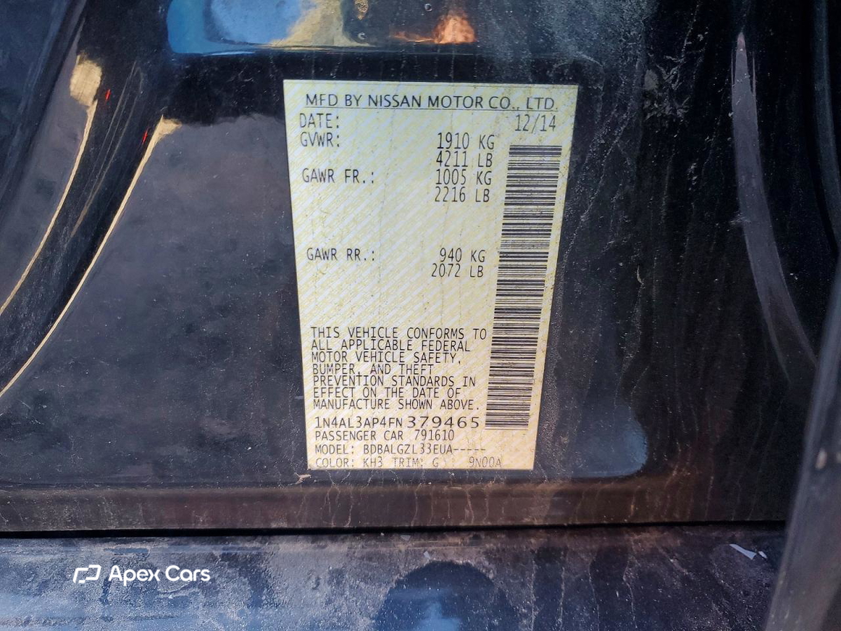 Nissan Altima 2015