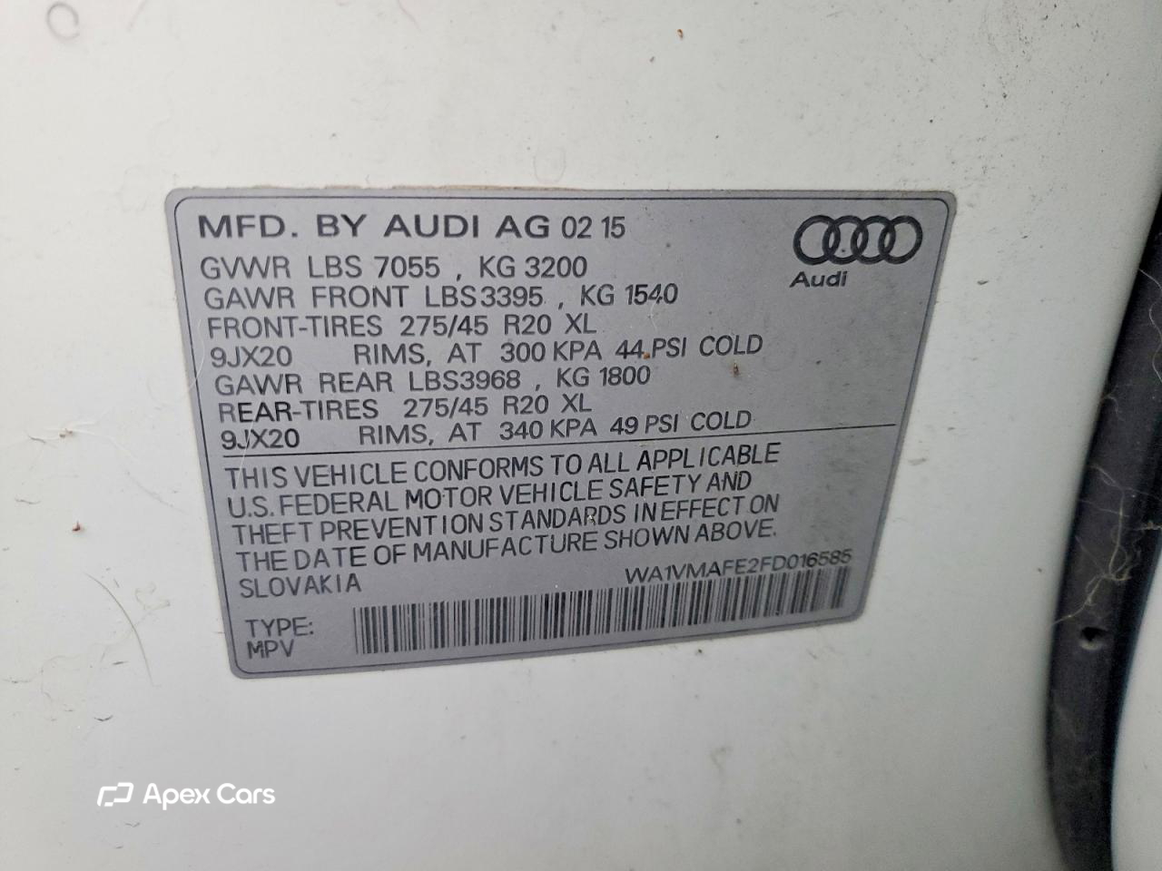 Audi Q7 2015