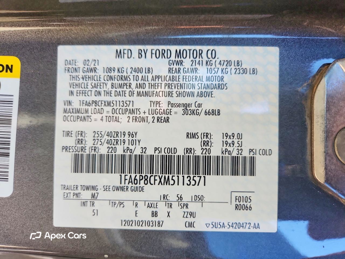 Ford Mustang 2021