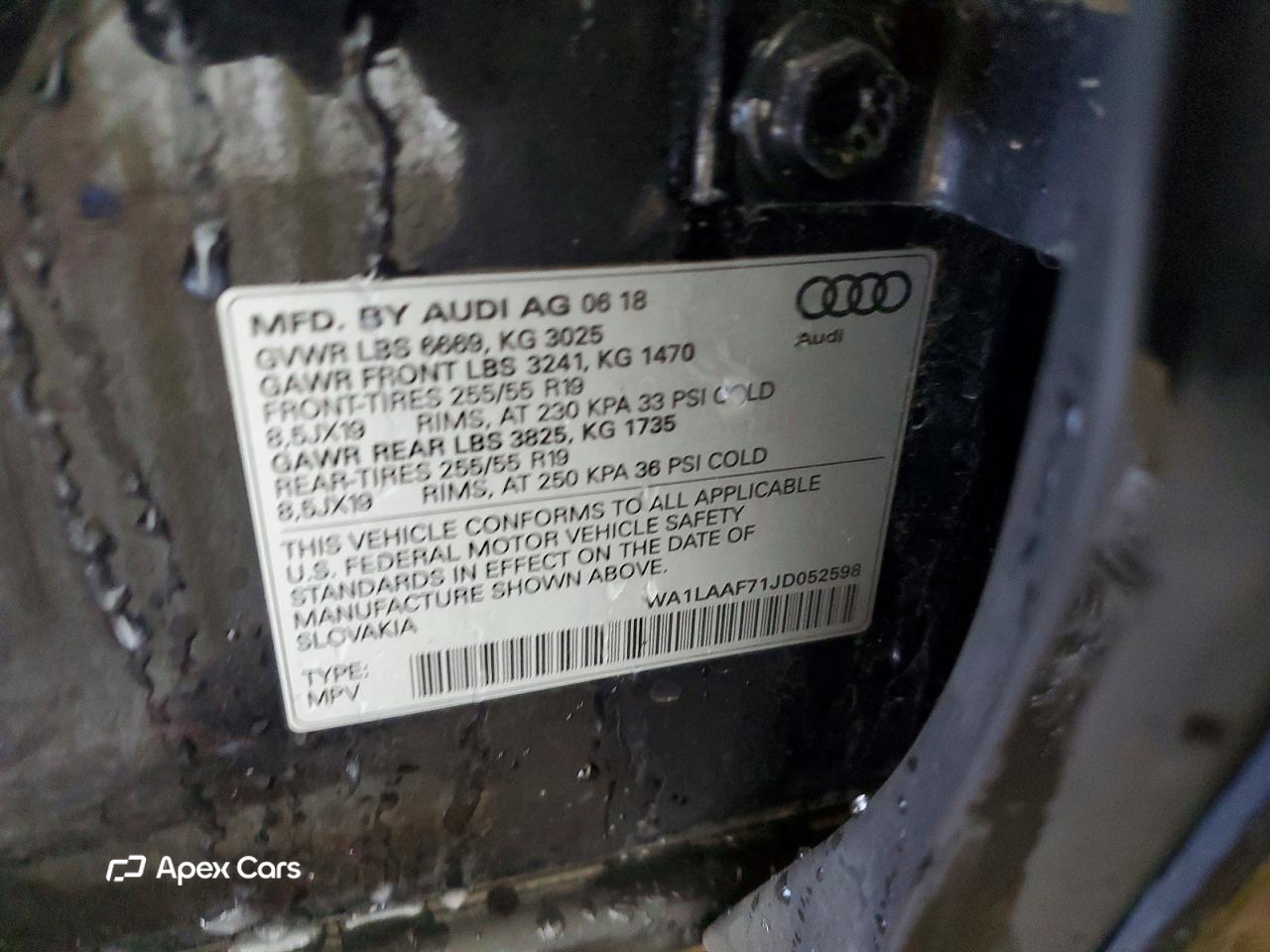 Audi Q7 2018