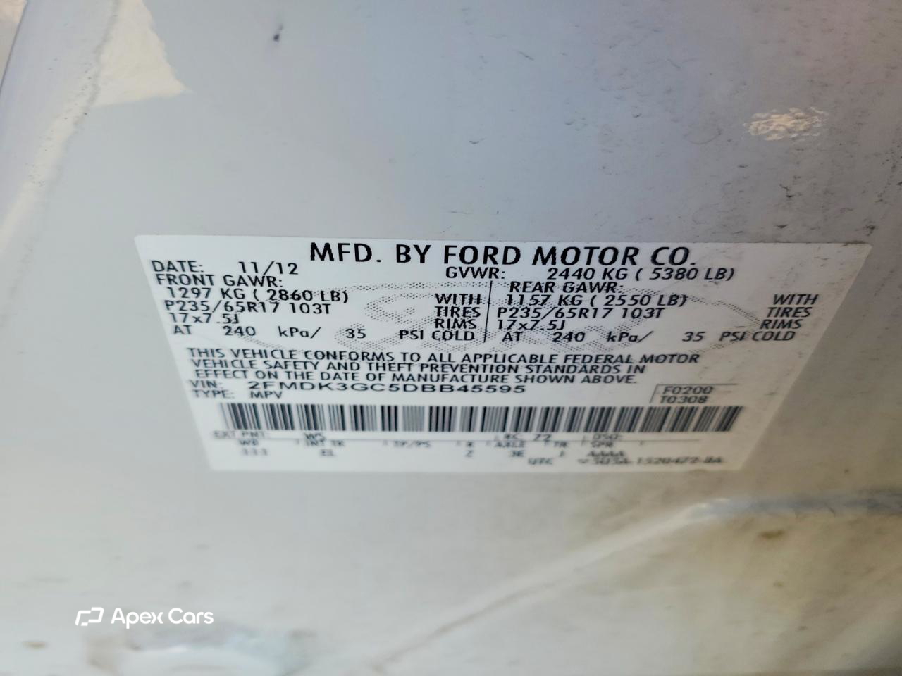 Ford Edge 2013