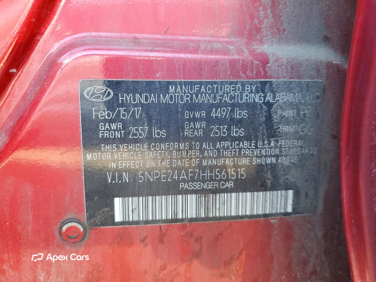 Hyundai Sonata 2017