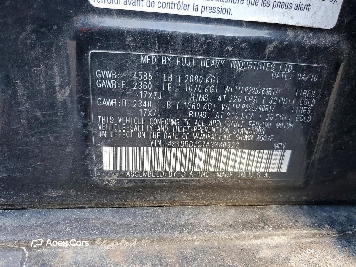 Subaru Ascent 2010