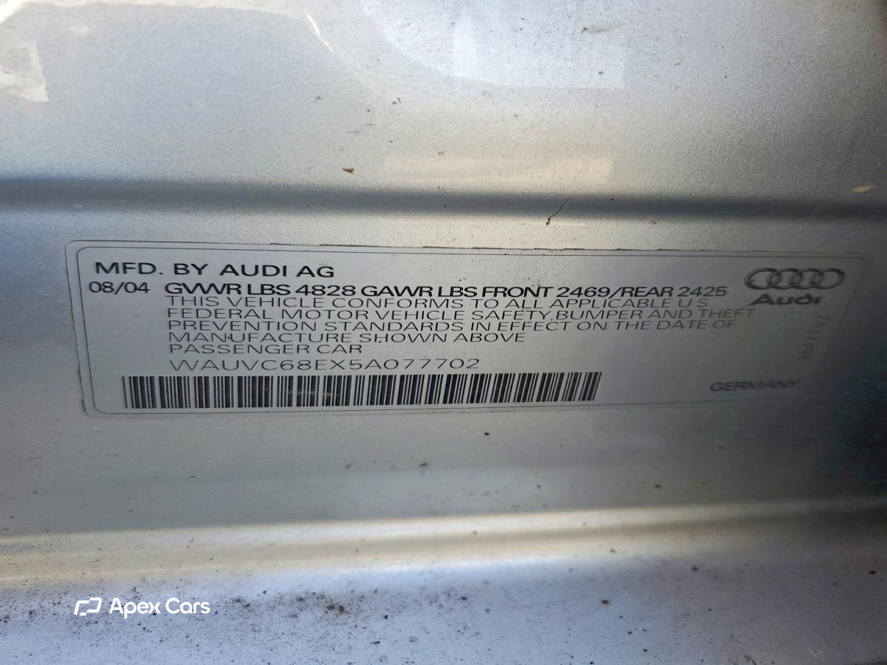Audi A4 2005