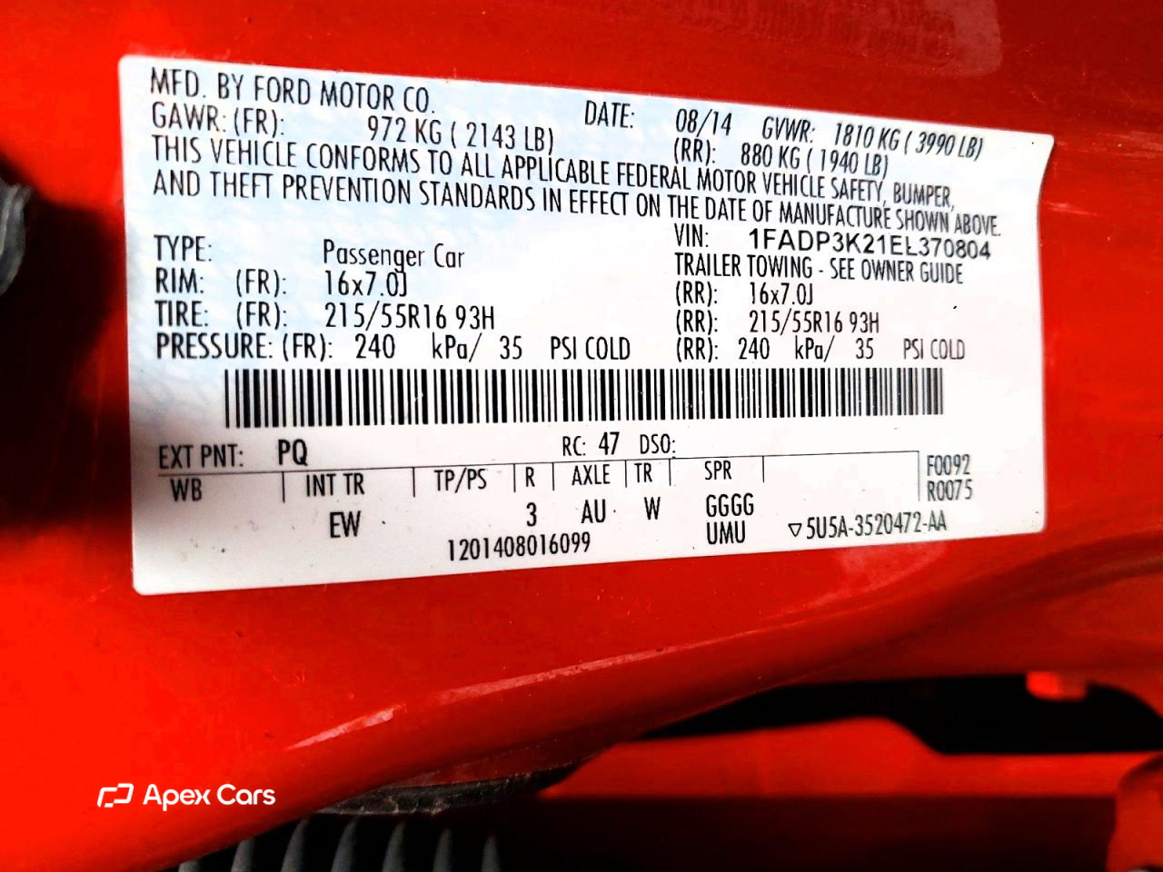 Ford Focus 2014