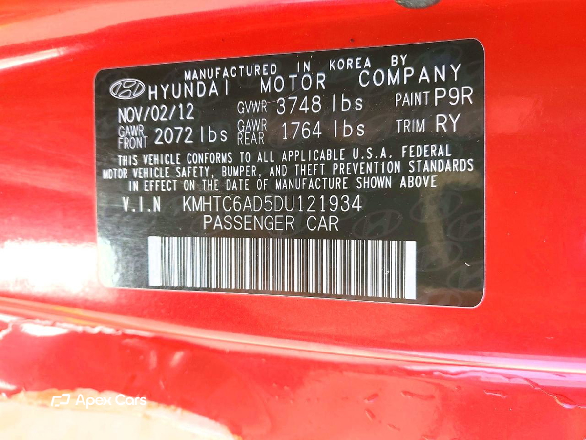 Hyundai Veloster 2013