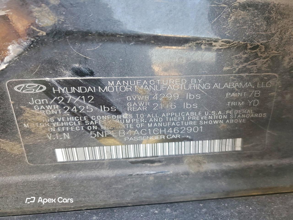 Hyundai Sonata 2012