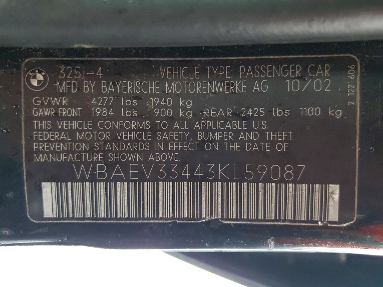 BMW Series 3 2003