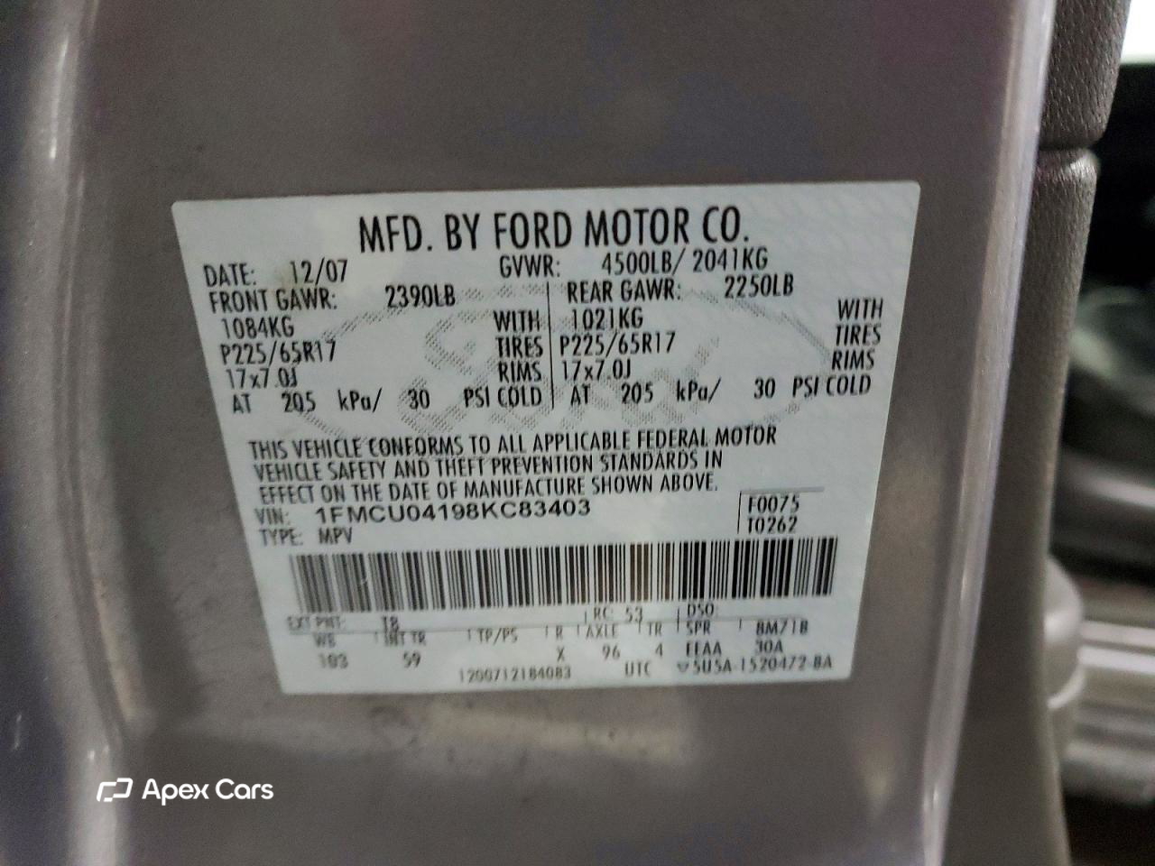 Ford Escape 2008