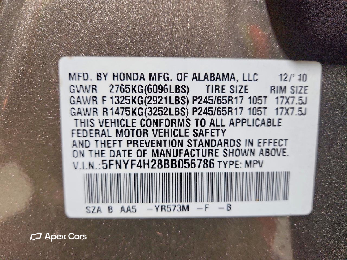 Honda Pilot 2011