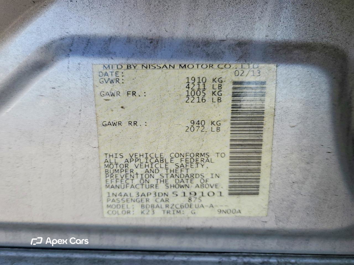 Nissan Altima 2013