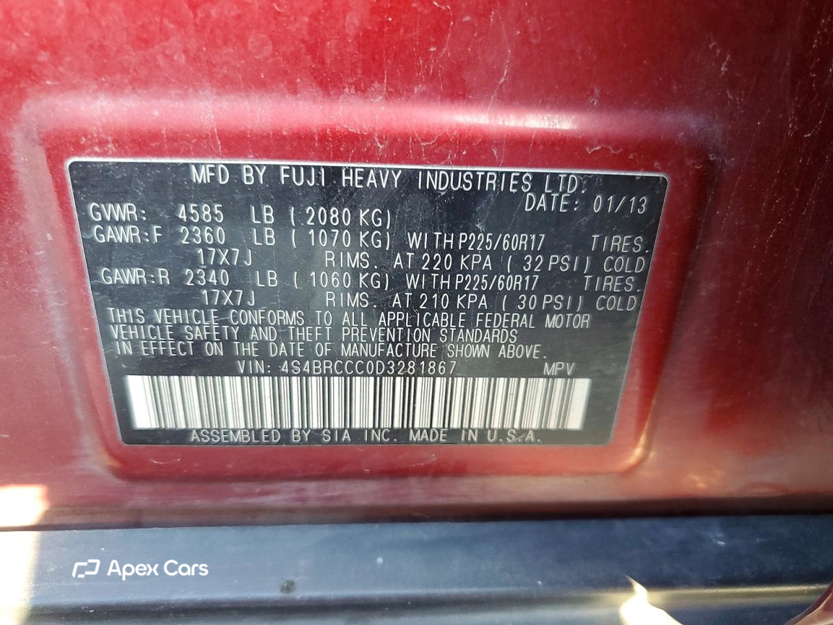 Subaru Outback 2013