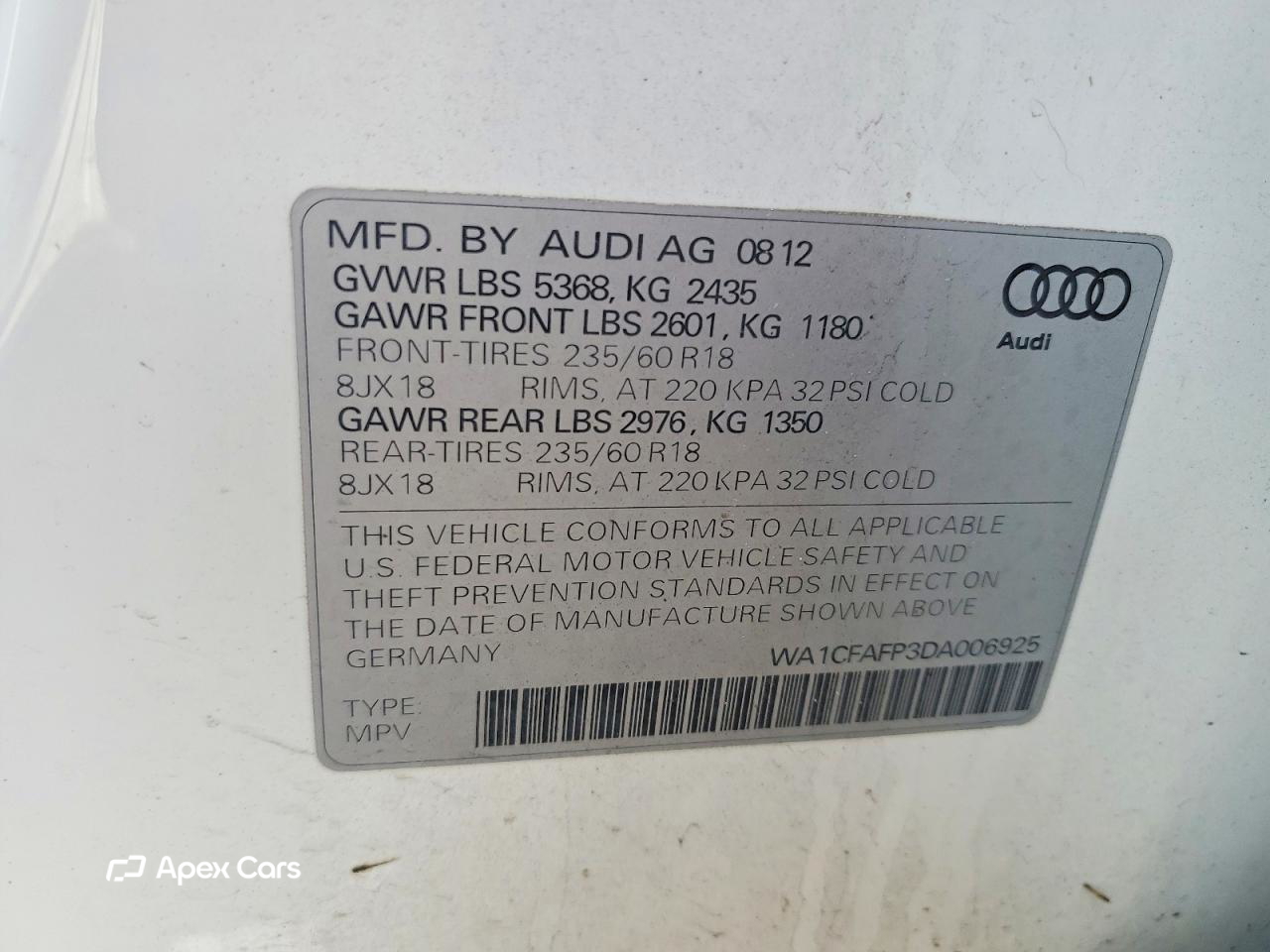 Audi Q5 2013