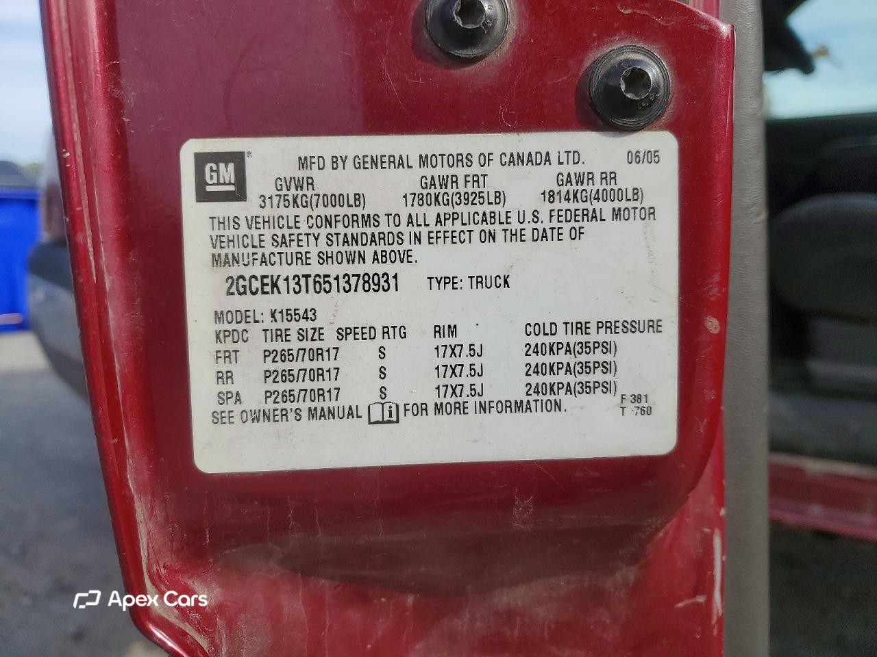 Chevrolet Silverado 2005