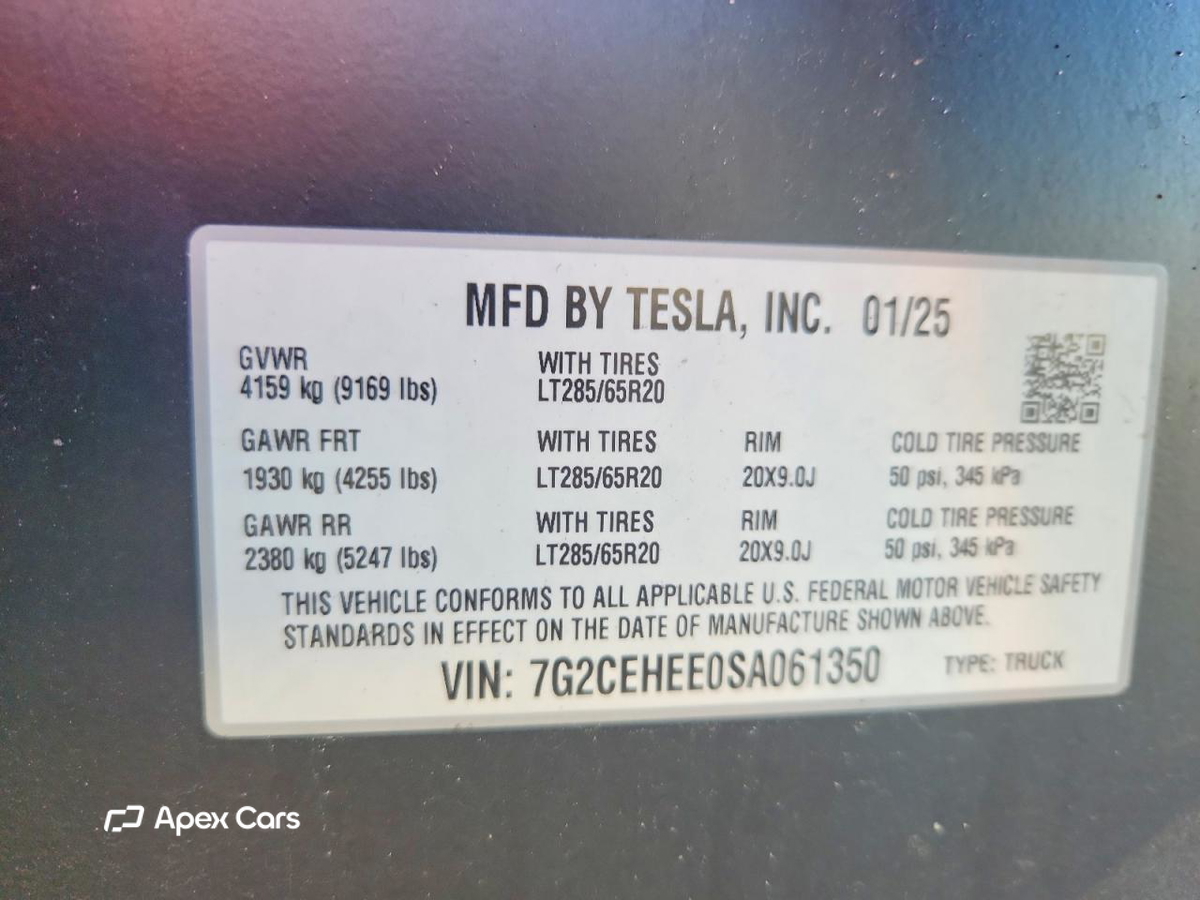 Tesla Cybertruck 2025