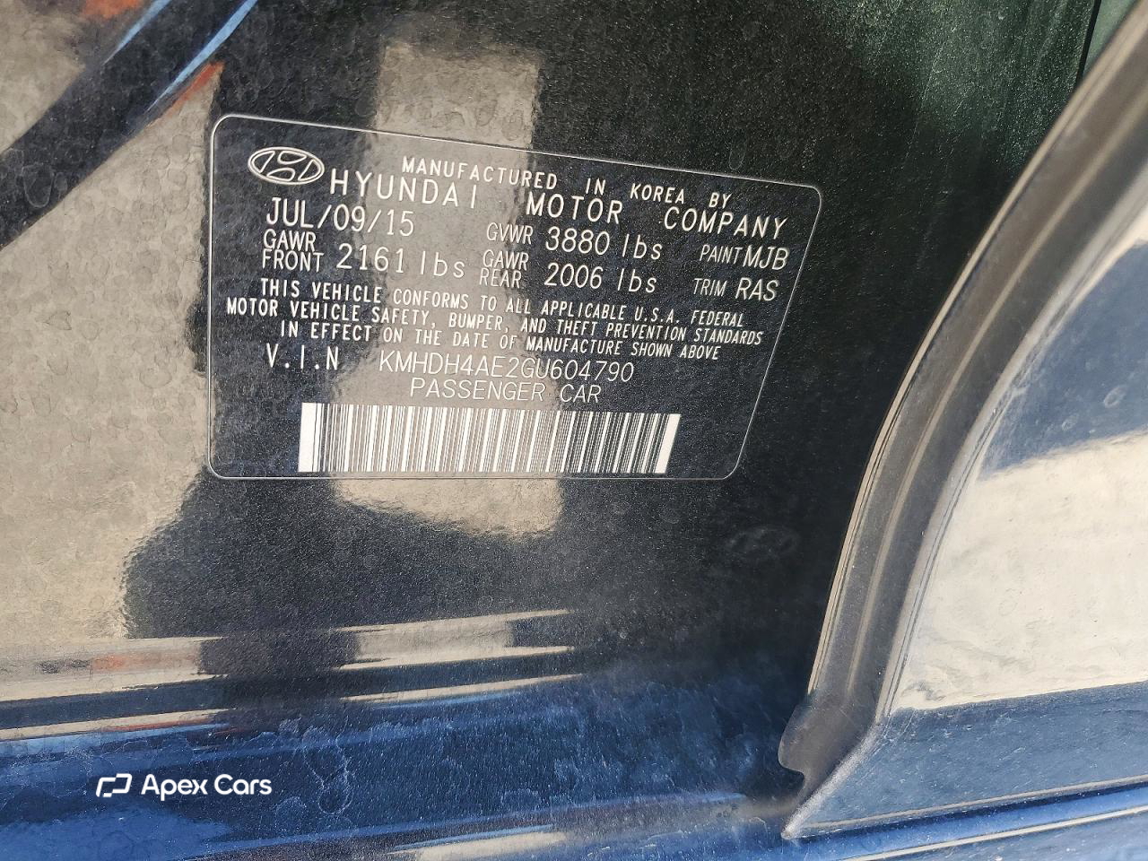 Hyundai Elantra 2016