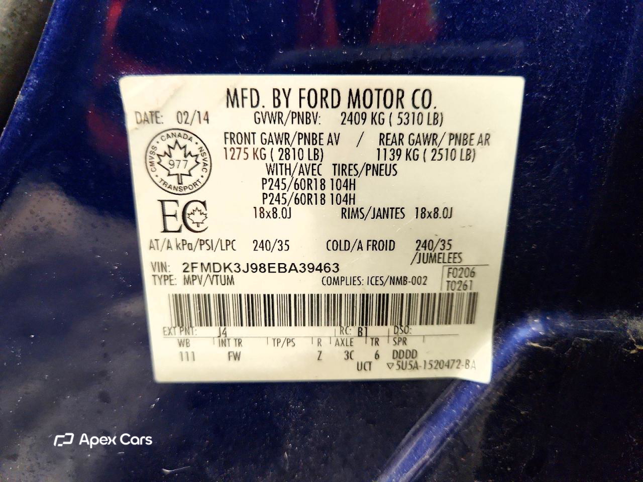 Ford Edge 2014