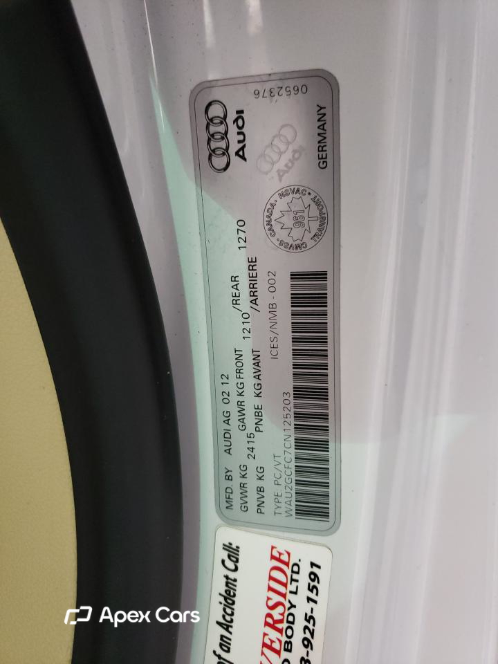 Audi A7 2012