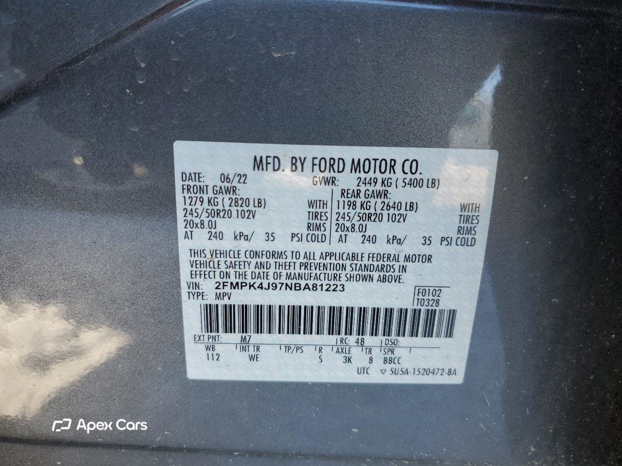 Ford Edge 2022