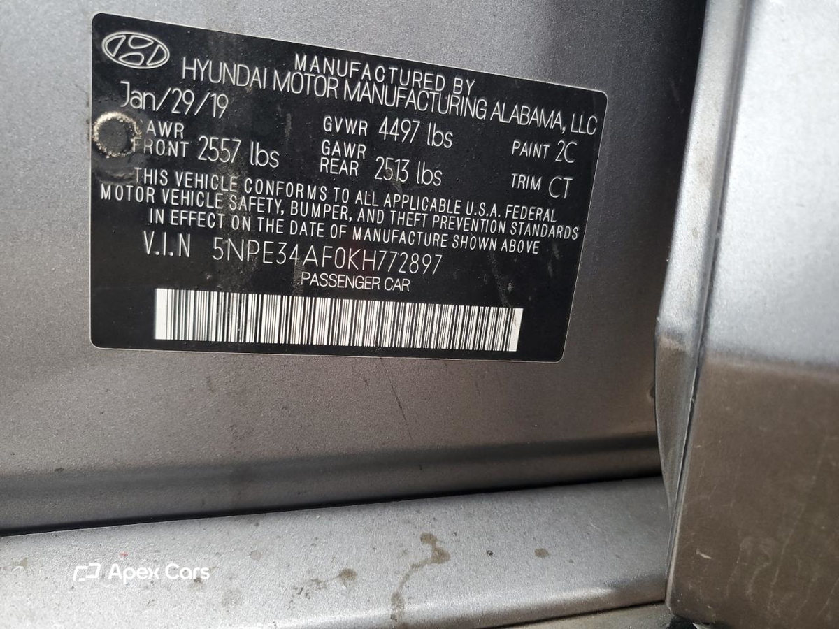 Hyundai Sonata 2019