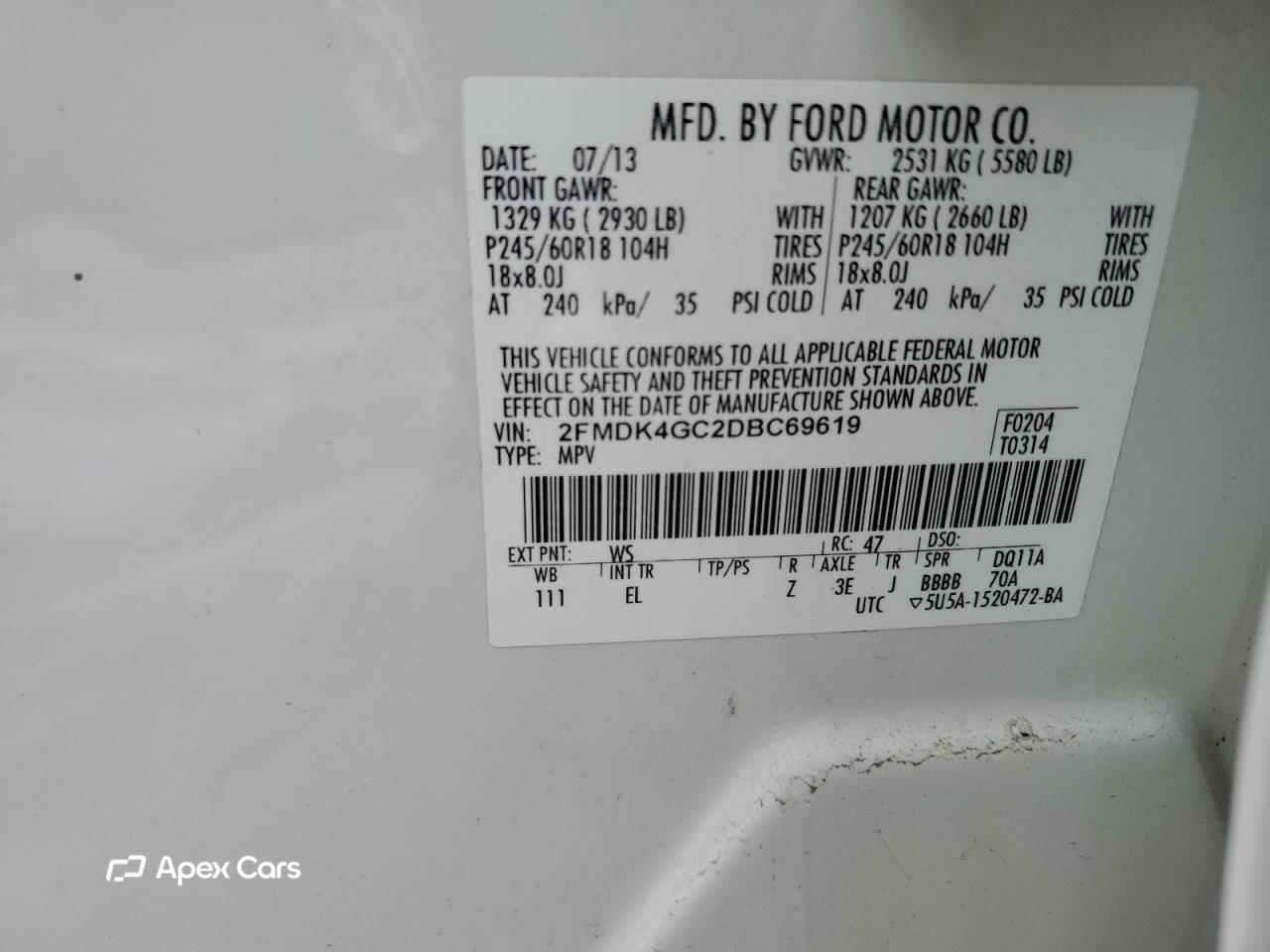 Ford Edge 2013
