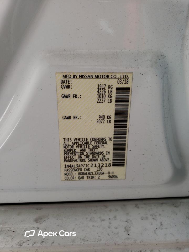 Nissan Altima 2018