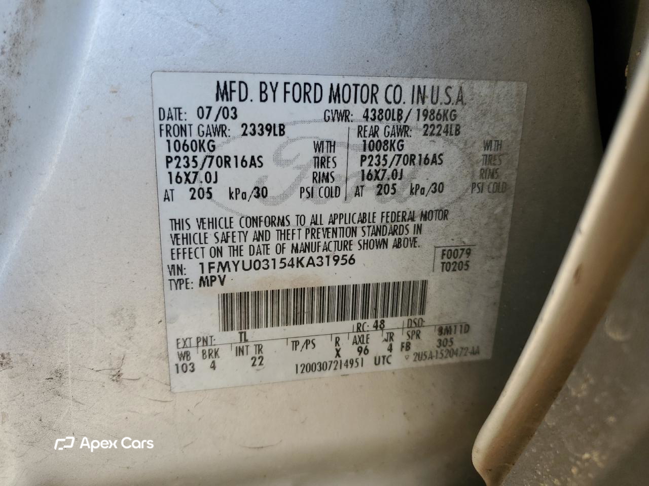 Ford Escape 2004