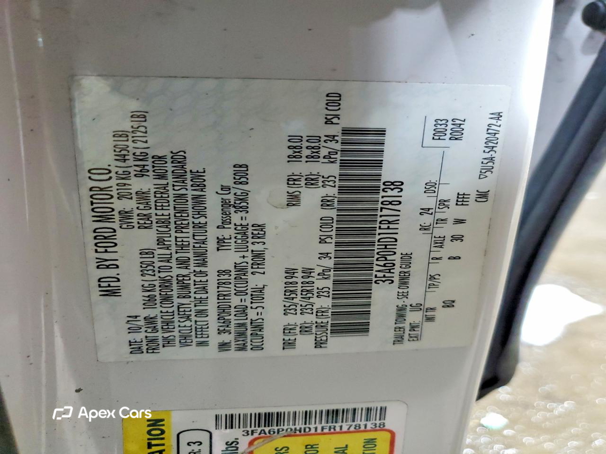 Ford Fusion 2015