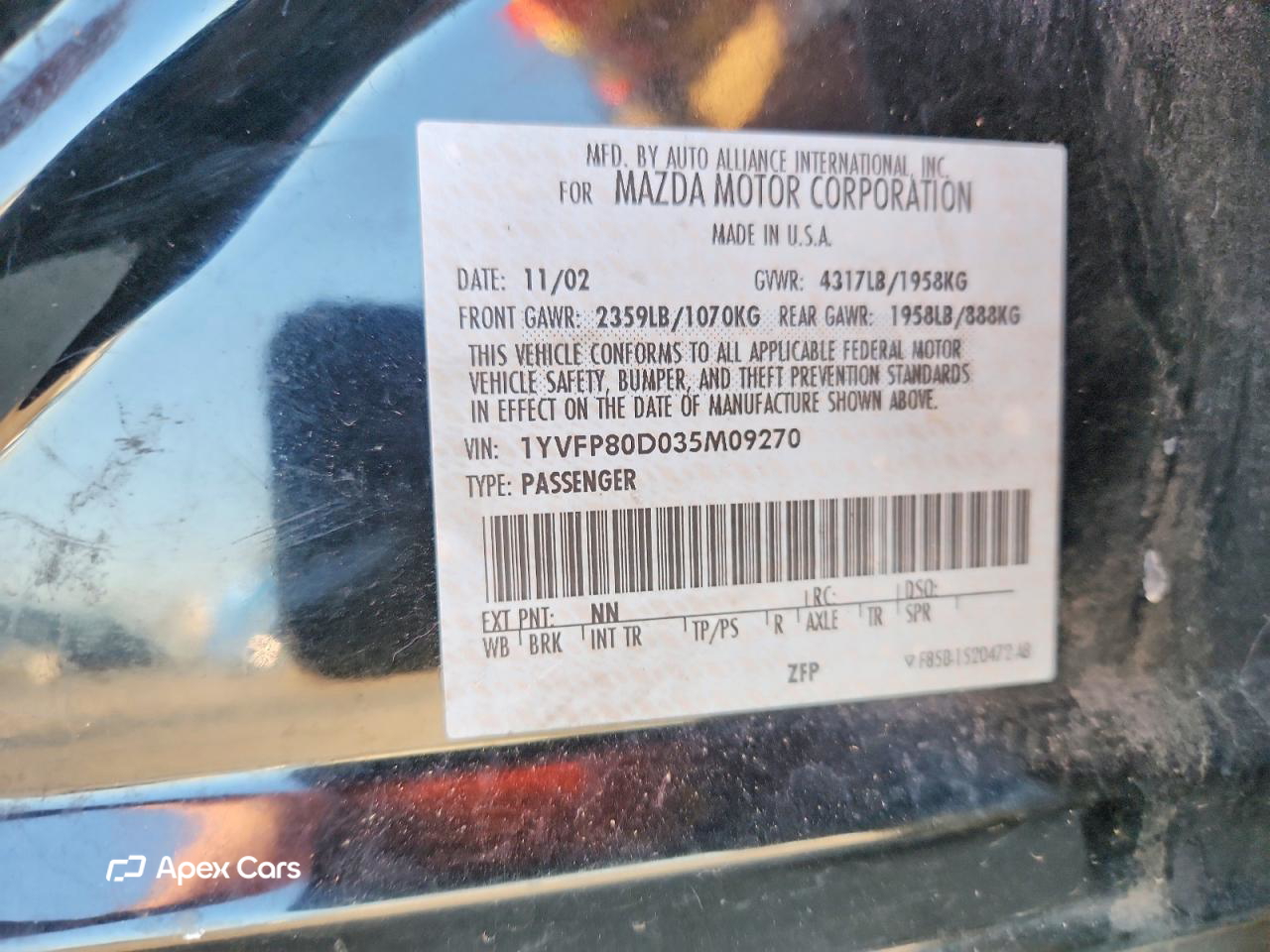 Mazda 6 2003