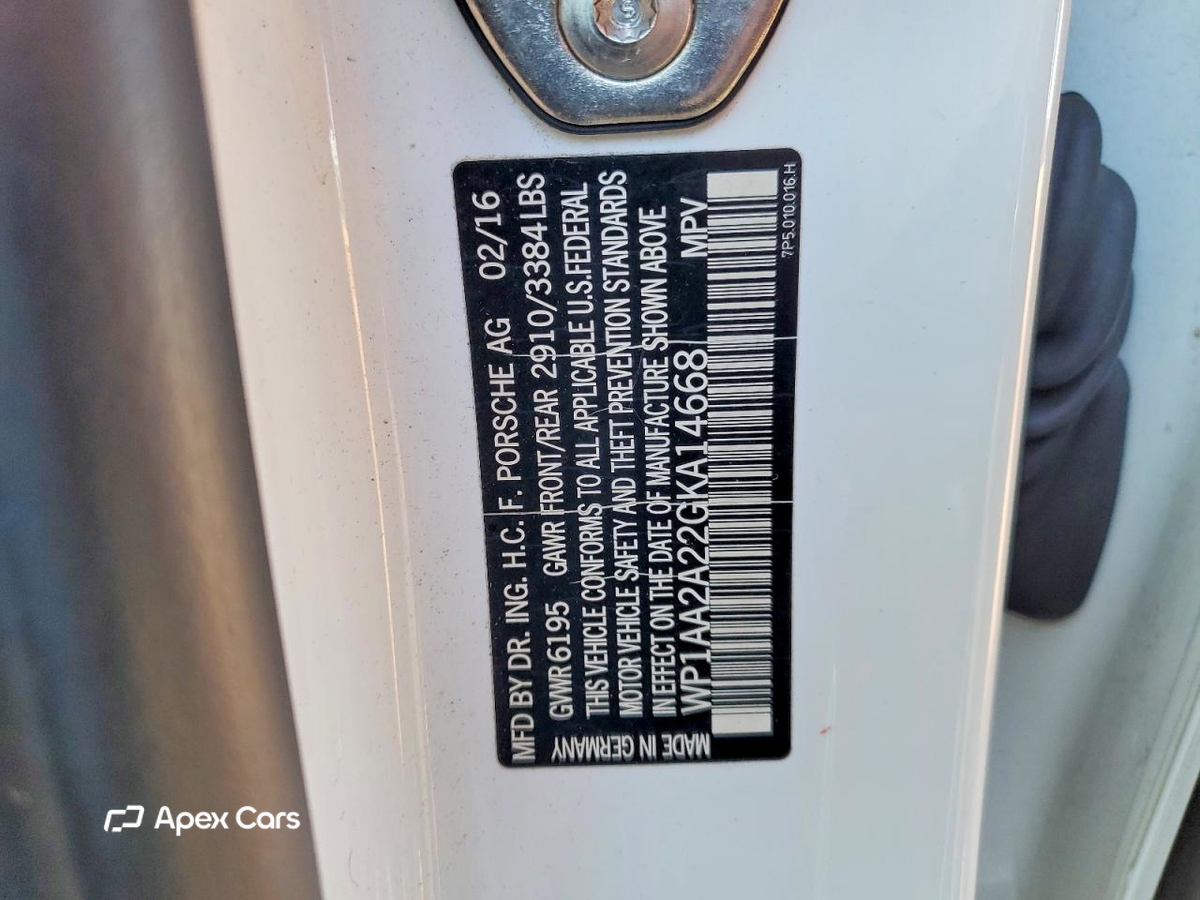 Porsche Cayenne 2016