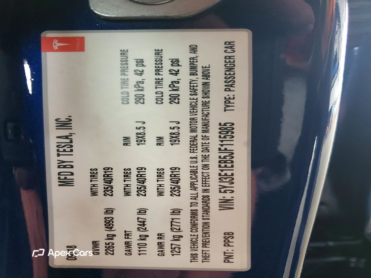 Tesla Model 3 2018