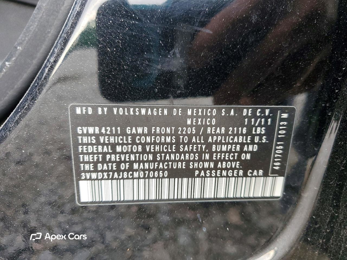 Volkswagen Jetta 2012