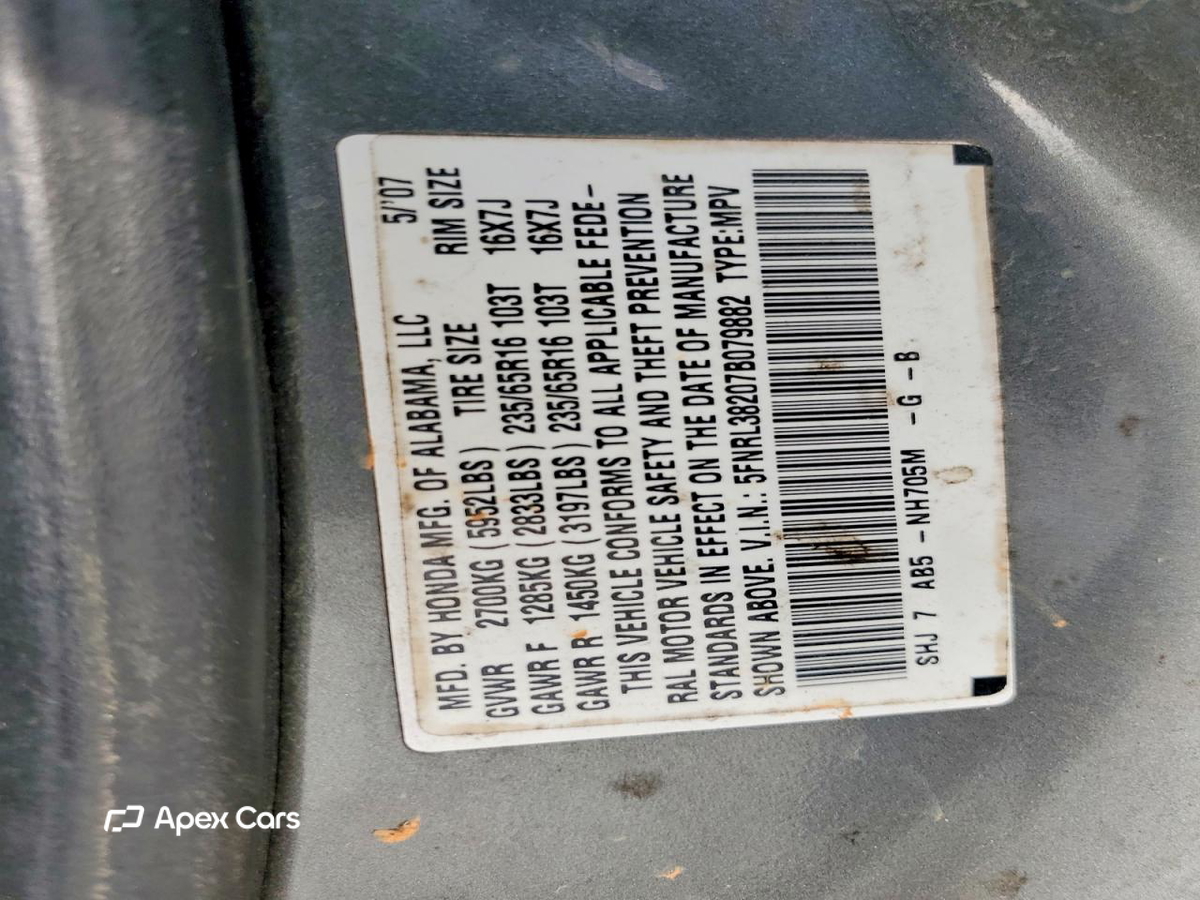 Honda Odyssey 2007