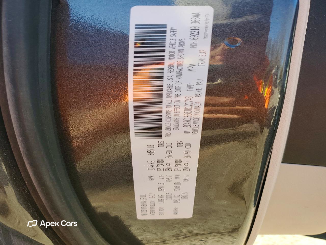 Chrysler Pacifica 2018