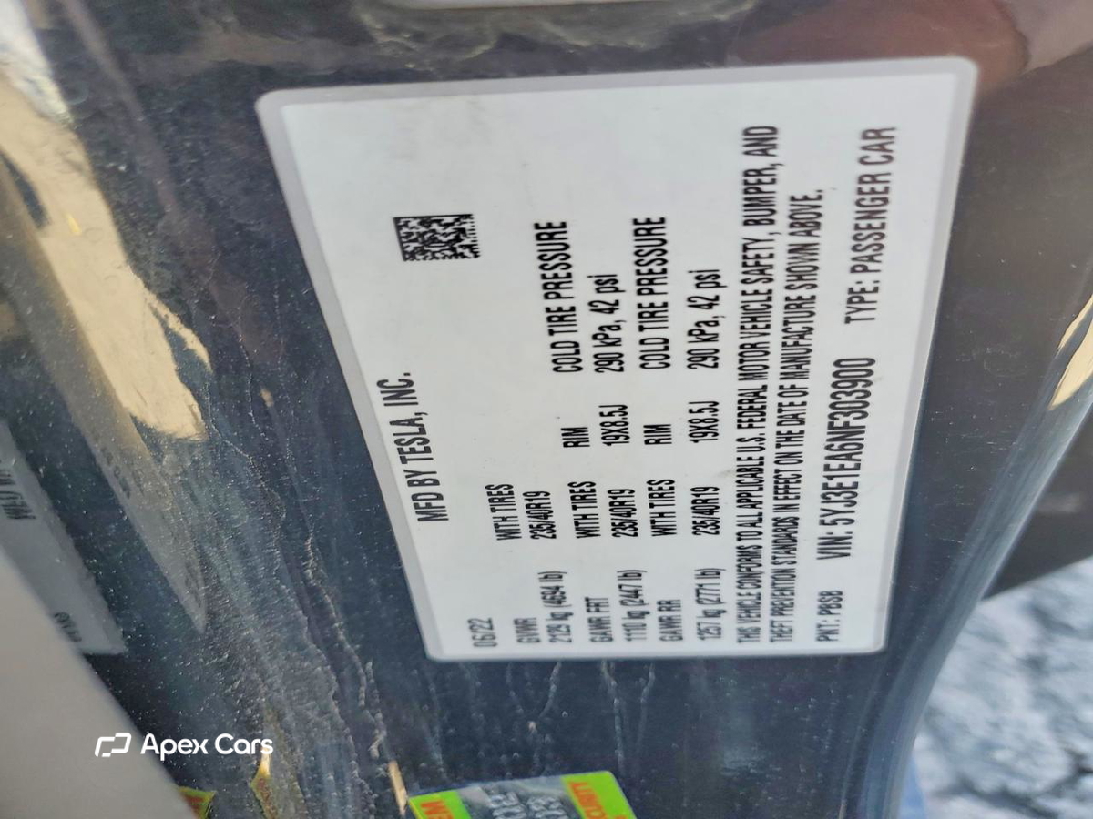 Tesla Model 3 2022