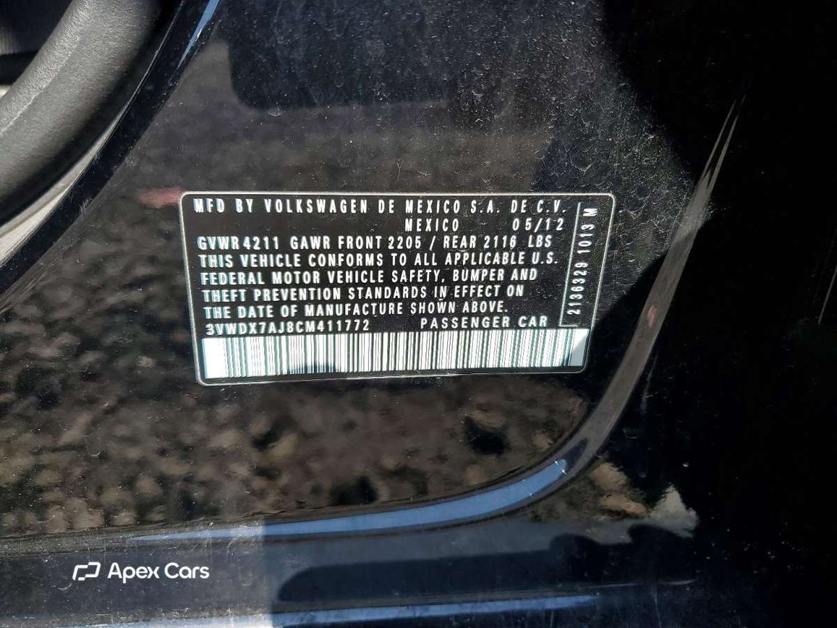 Volkswagen Jetta 2012