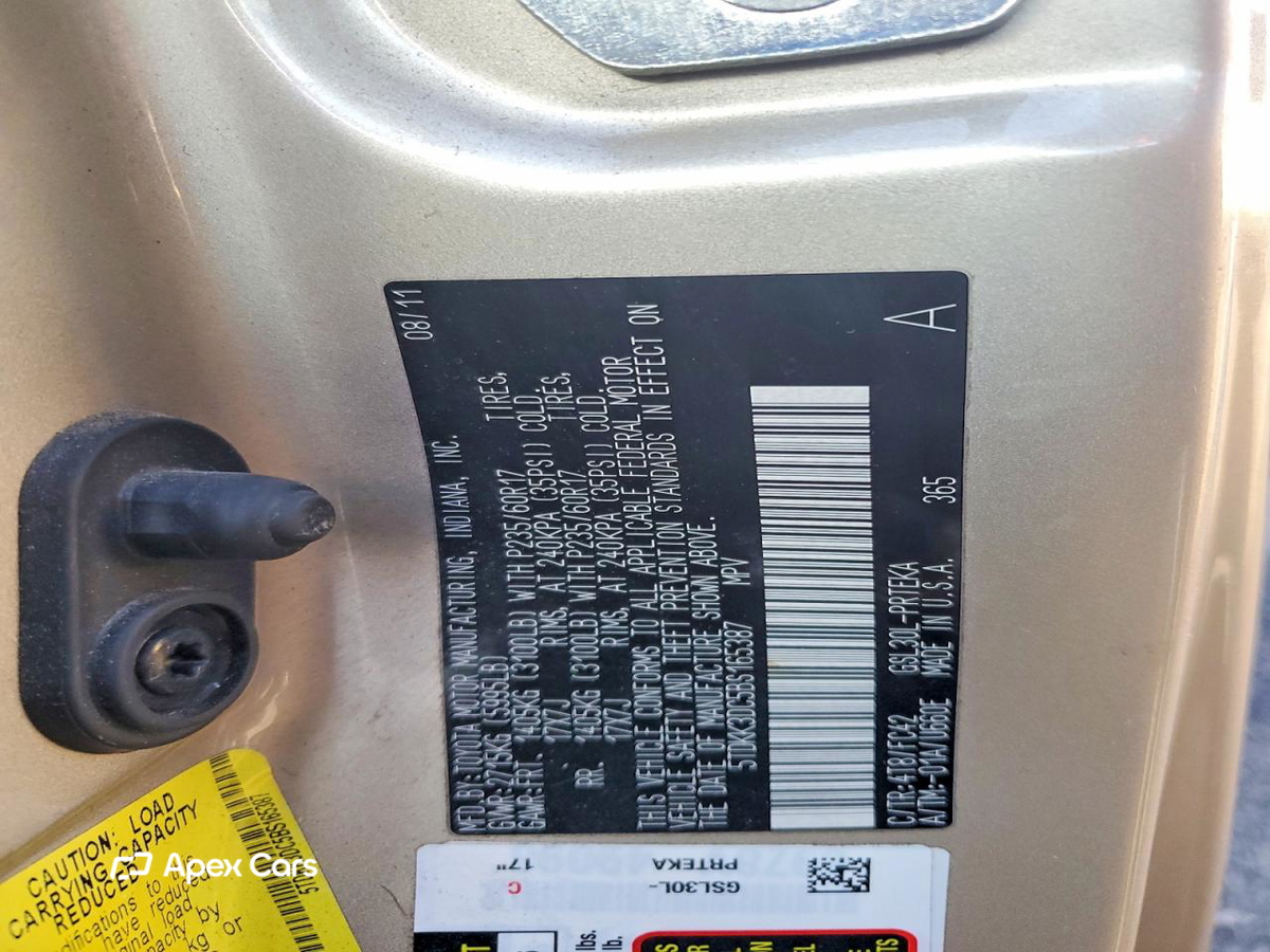 Toyota Sienna 2011