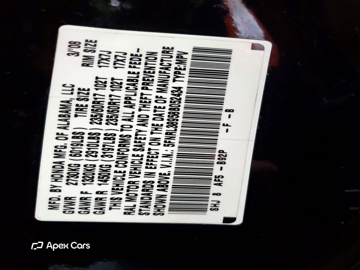Honda Odyssey 2008