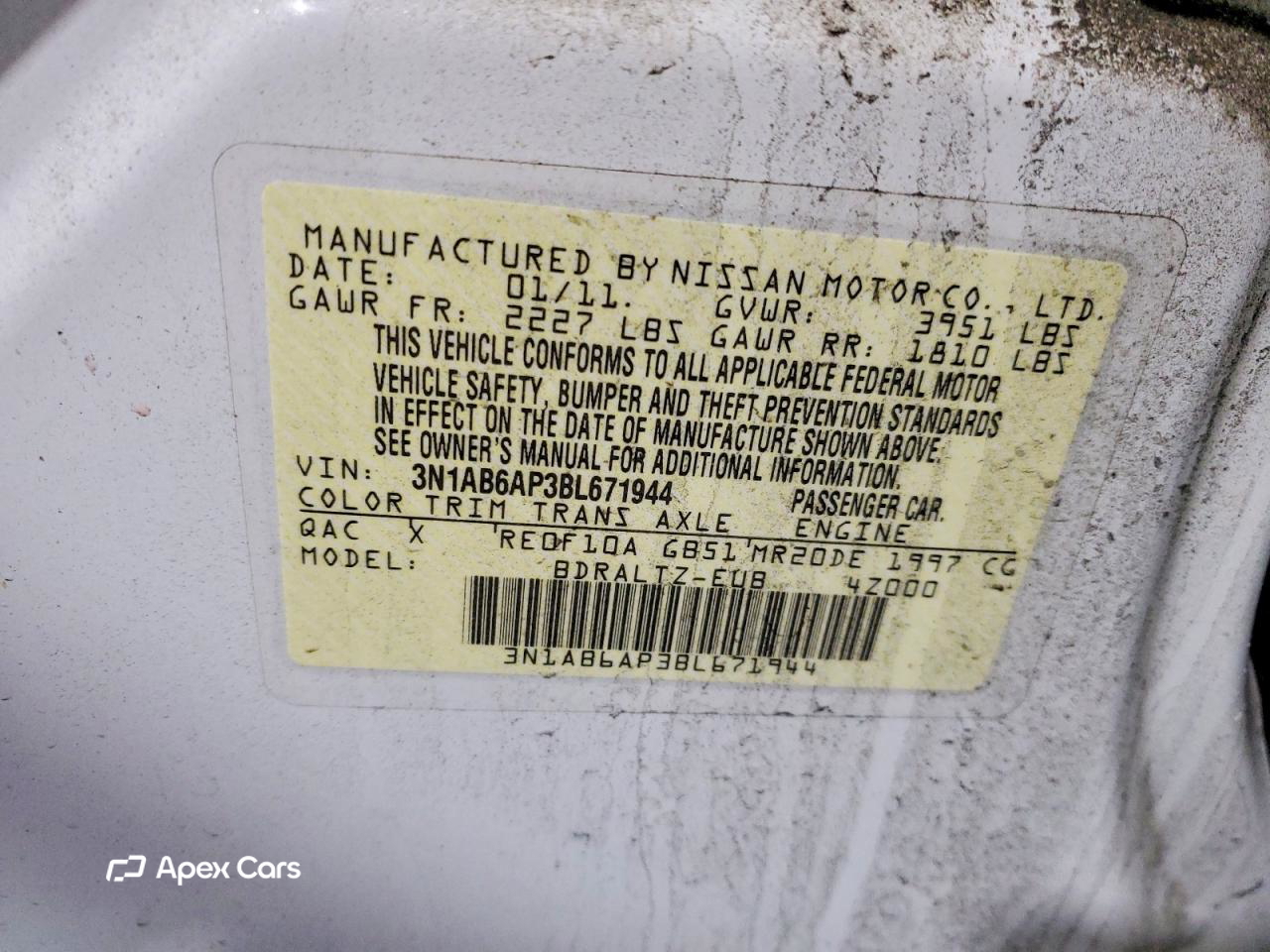 Nissan Sentra 2011