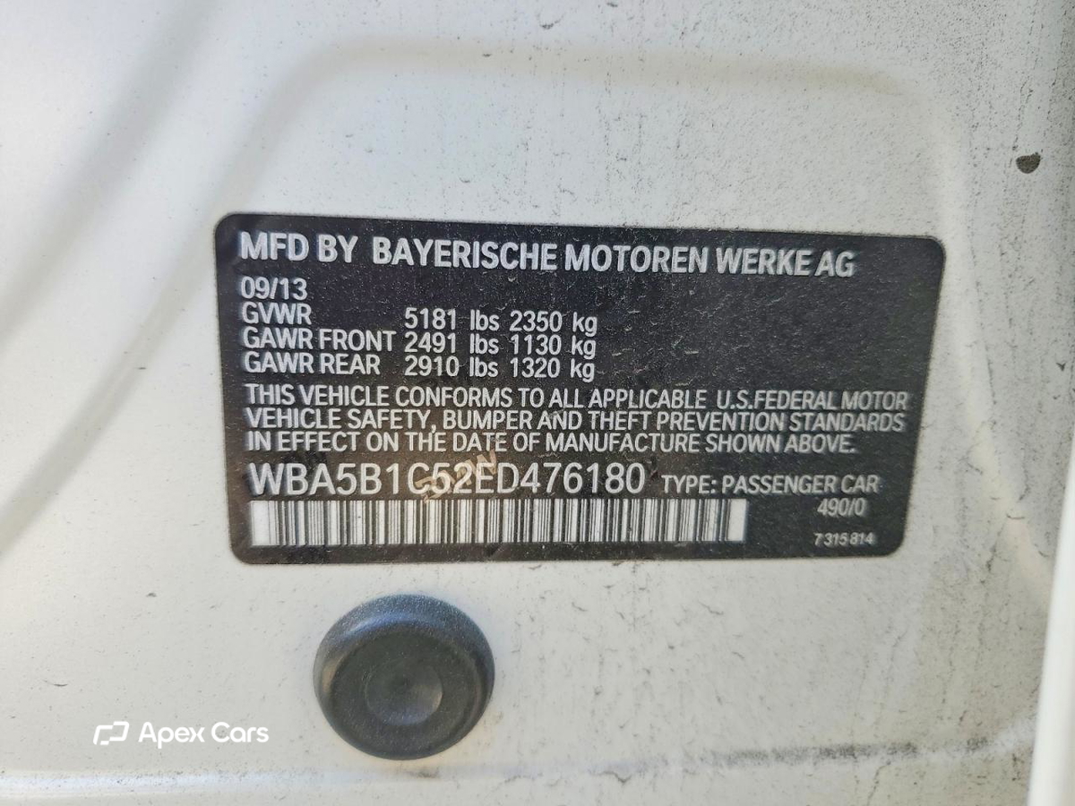 BMW Series 5 2014
