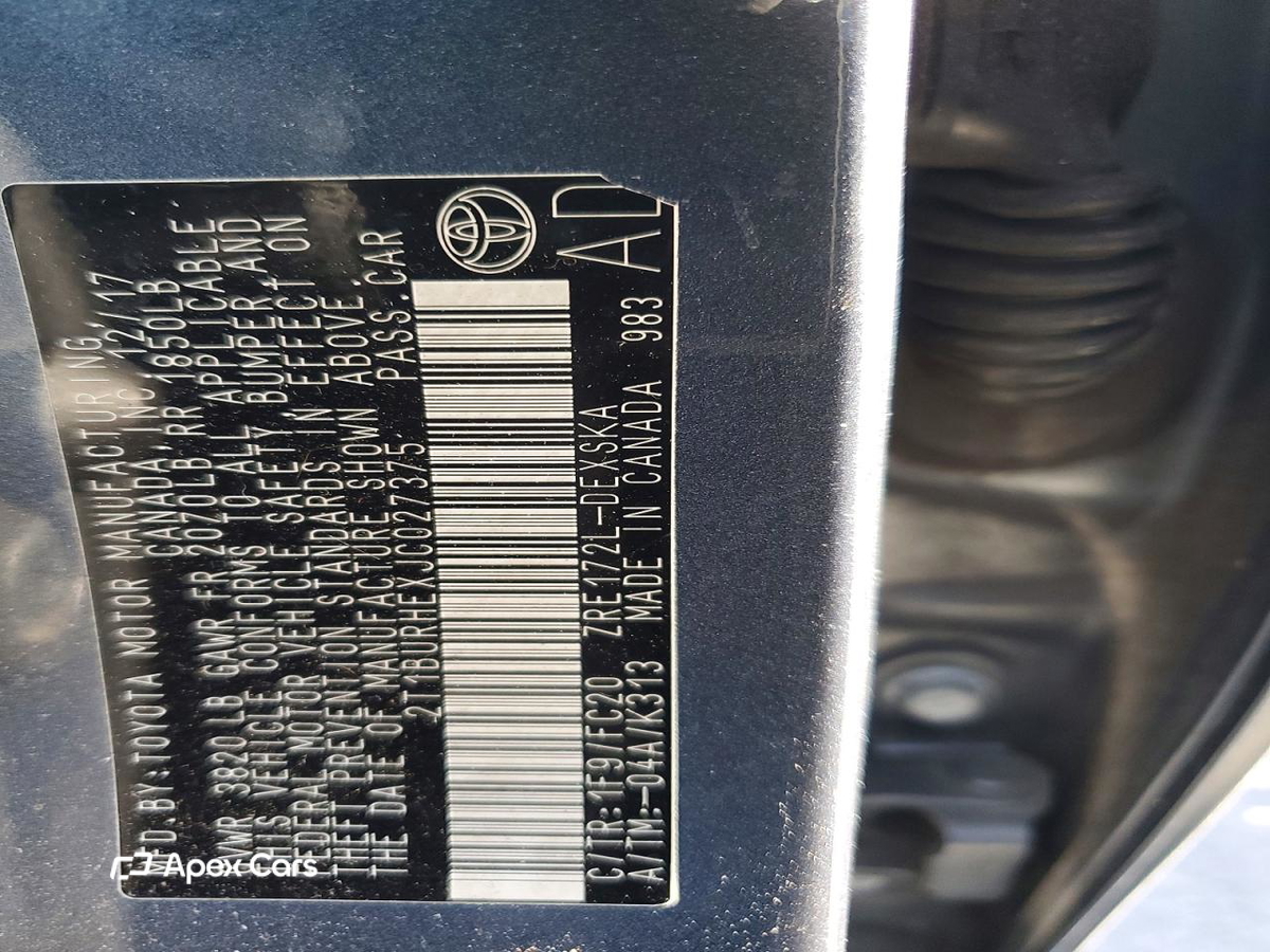 Toyota Corolla 2018