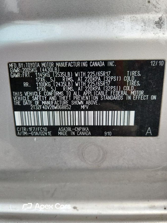 Toyota RAV 4 2011