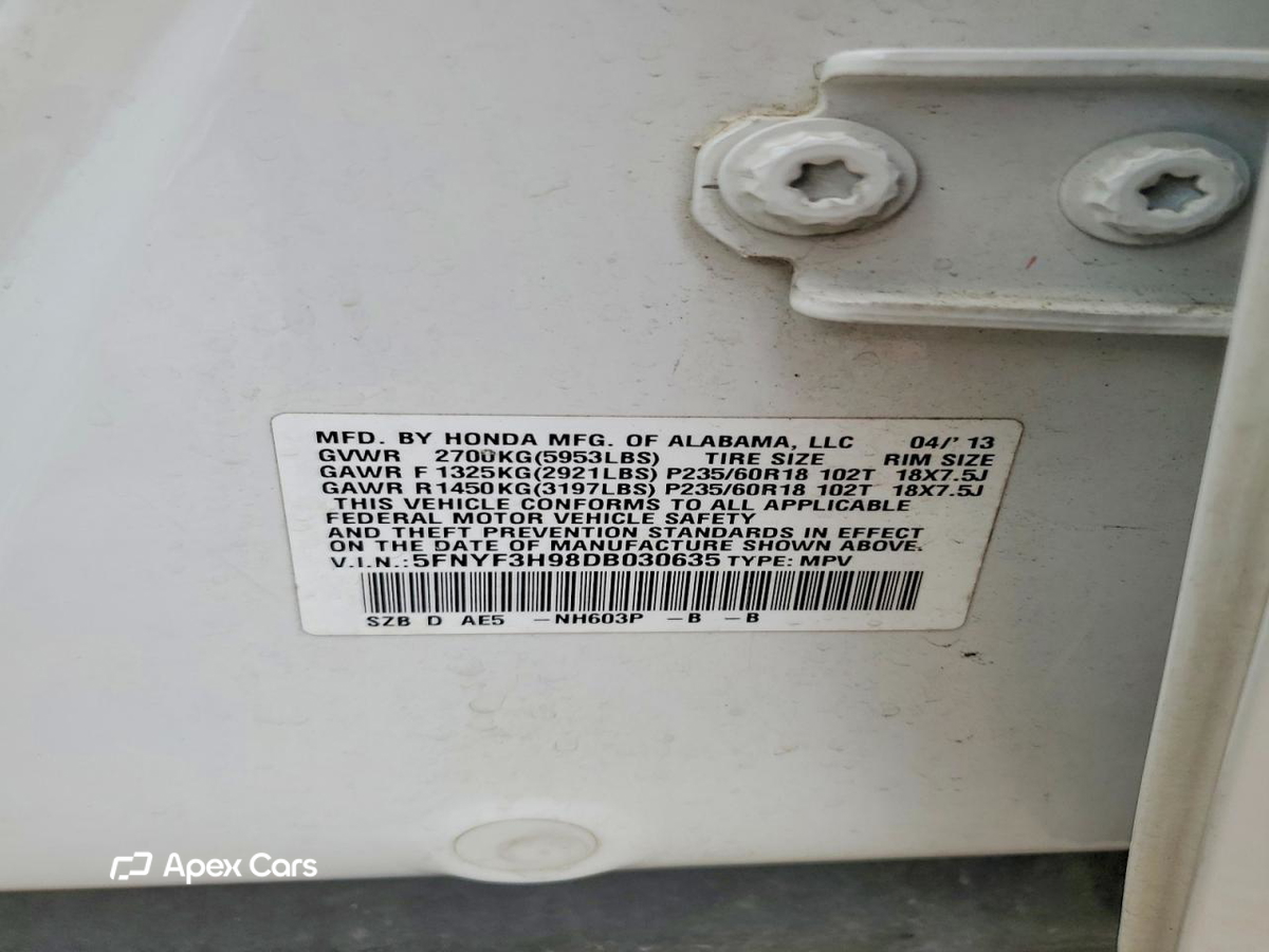 Honda Pilot 2013